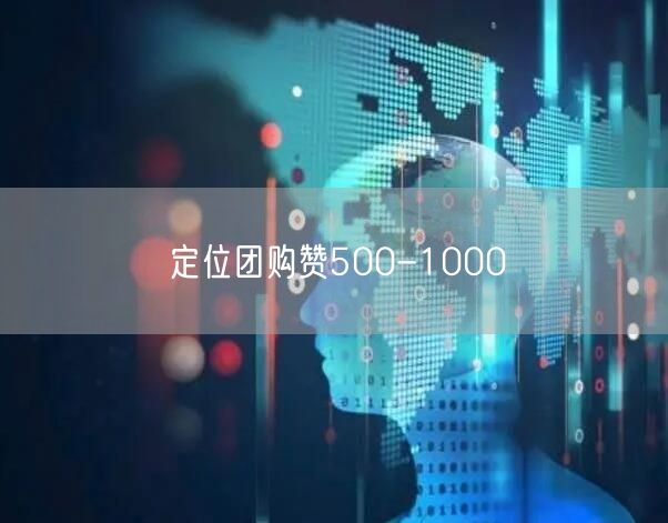 定位团购赞500-1000